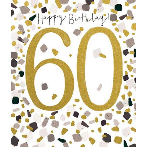 Picture of HAPPY BIRTHDAY 60 CARD